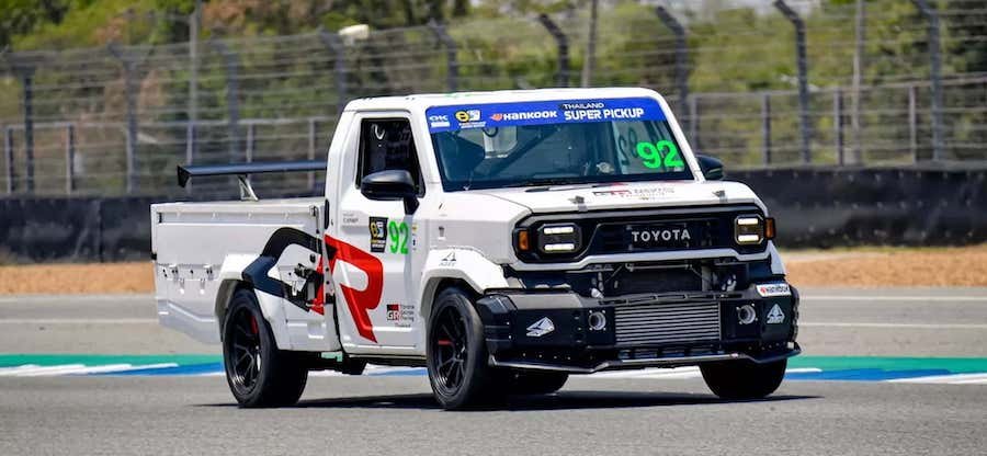 Toyota's Cheapest Truck Goes Racing