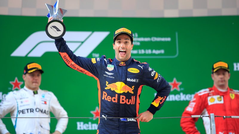 Ricciardo takes unlikely victory in Shanghai at 2018 Chinese Grand Prix