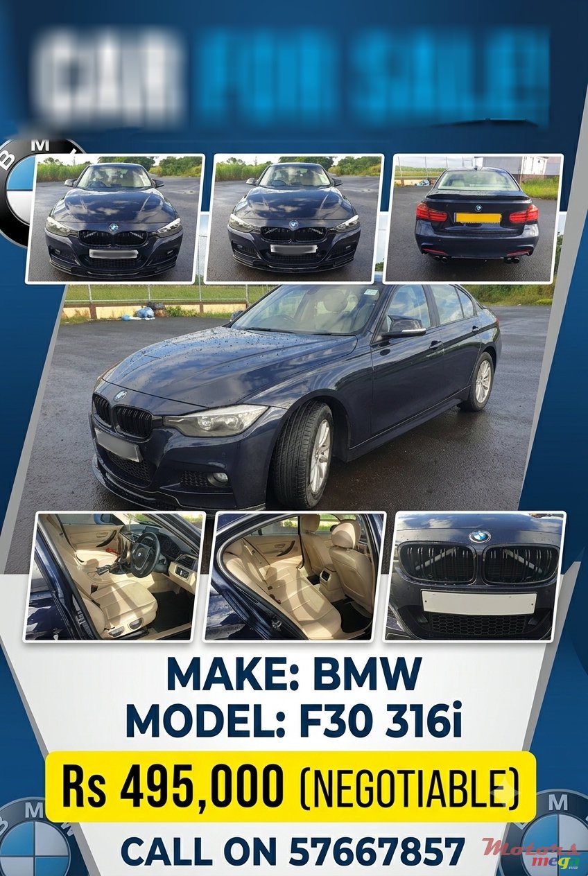 2013' BMW 316 Msport Bodykit photo #1
