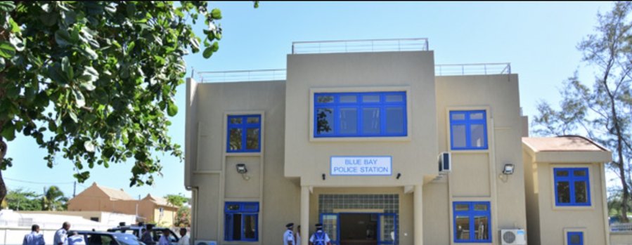 Blue-Bay police station, Mauritus