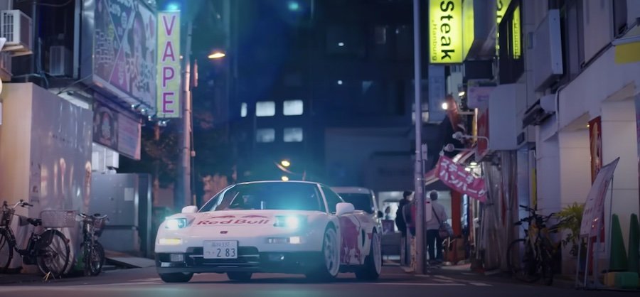 Yuki Tsunoda's Honda NSX