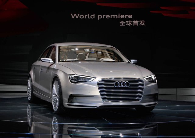 Audi A3 e-tron concept debuts in Shanghai