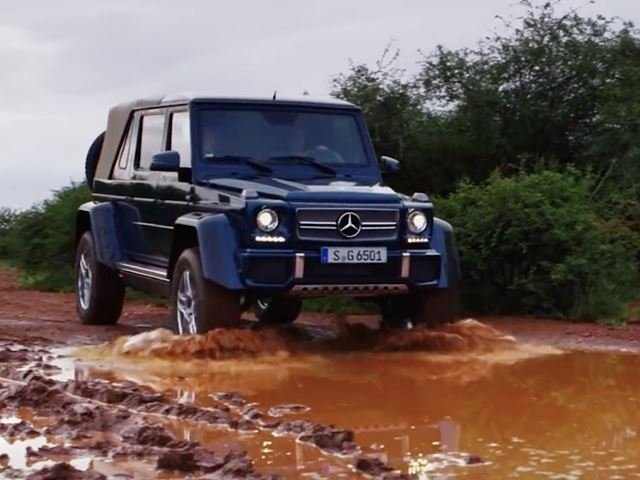 Watch The Mercedes-Maybach G650 Landaulet Getting Dirty In Africa
