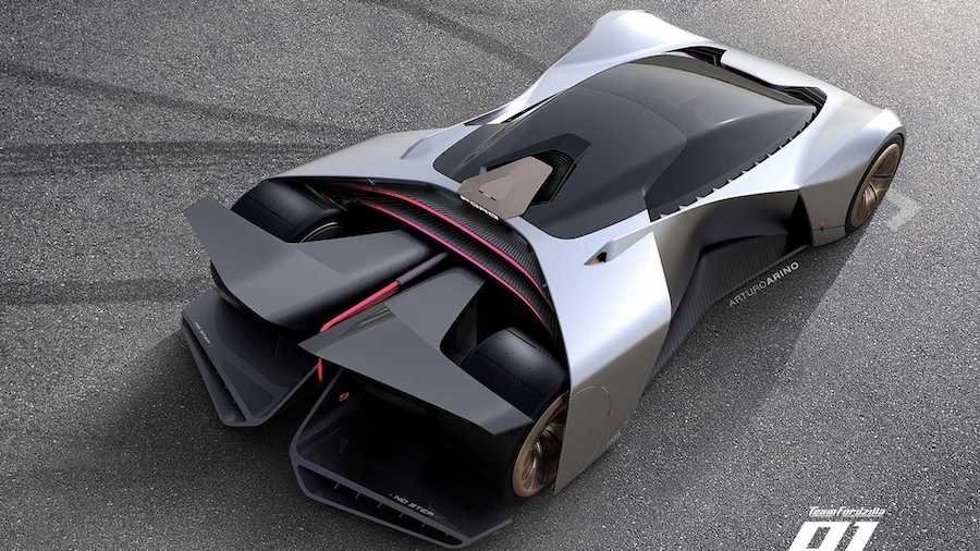 This Futuristic Ford Hypercar Concept Was Made By Gamers