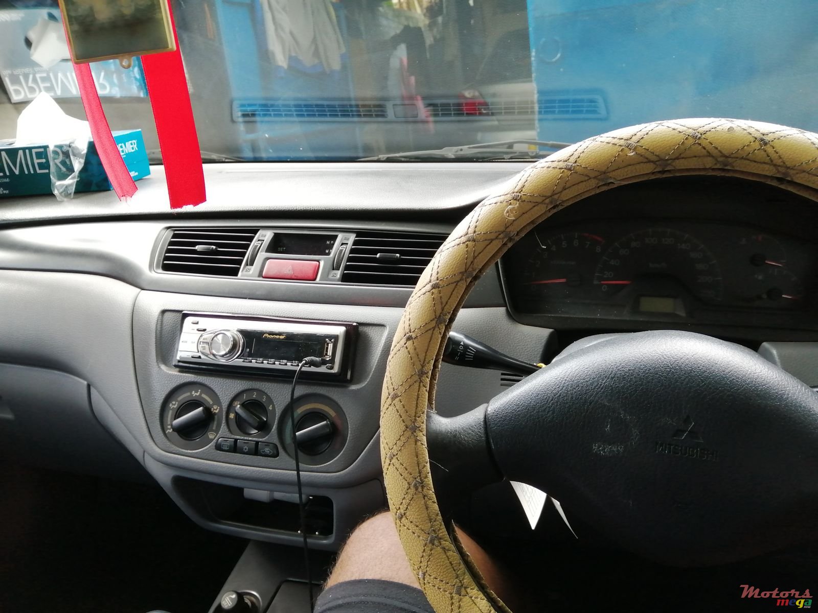 2003' Mitsubishi Lancer Sport exhaust, aftermarket air photo #1