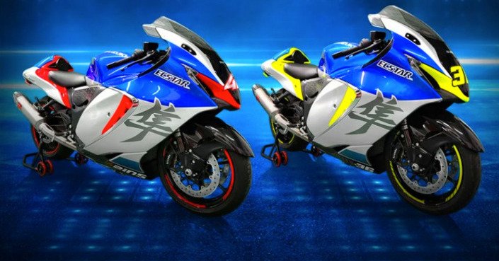 La Suzuki Hayabusa rhabillée façon MotoGP