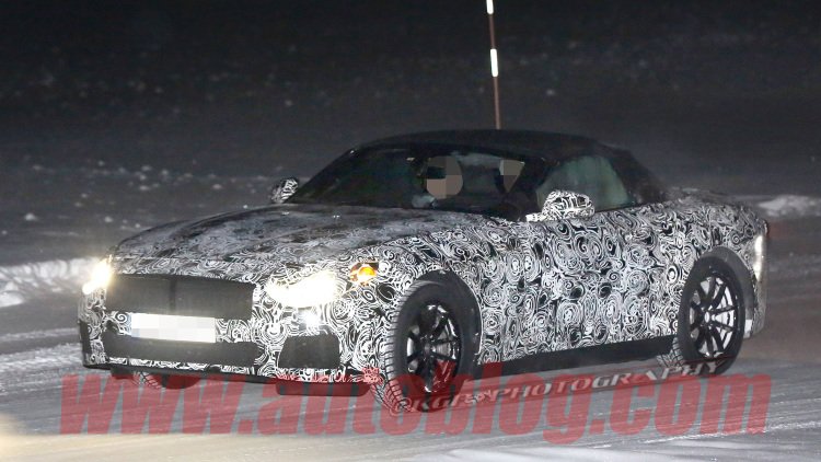 BMW Z4 and Toyota Supra Replacement Spied in the Snow