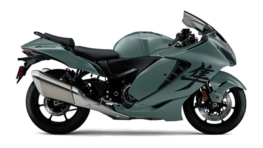 Suzuki Shows off Matte Green Hayabusa, Gives Green Goblin Vibes