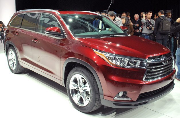 2014 Toyota Highlander Greets the World with NYC Debut