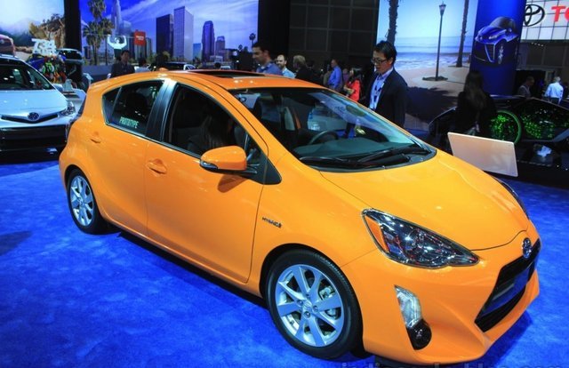 2015 Toyota Prius c  at the 2014 Los Angeles Motor Show 