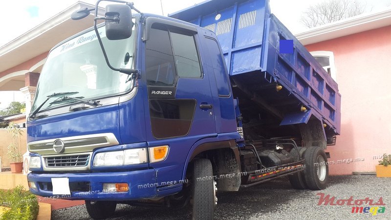 2001' AC HINO Ranger Camion Bascule photo #3