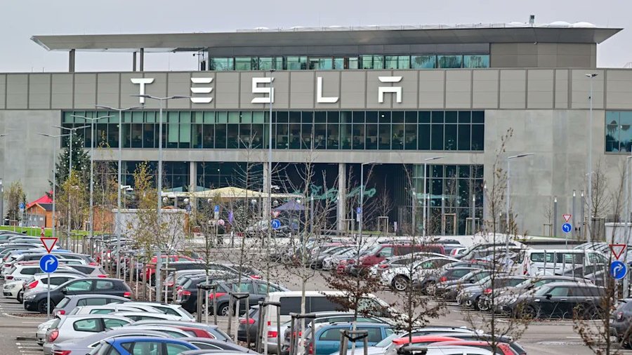 Tesla stops production at Berlin factory after arson attack by activists