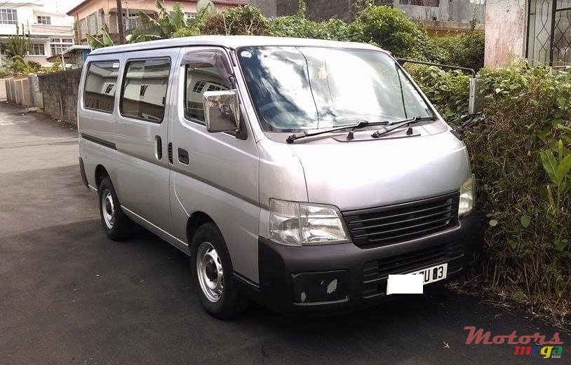 2003' Nissan Urvan E25 photo #1