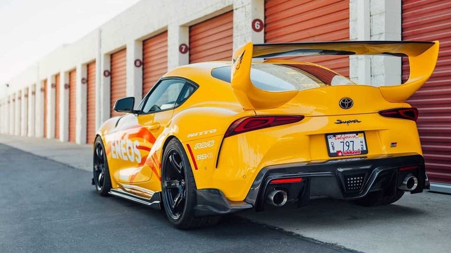 Here’s The Biggest Wing We’ve Seen On The New Supra Yet
