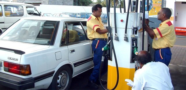 The gasoline is Rs 48.50 and diesel - Rs 39.90