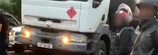 Accident à Résidence Vallijee: un piéton percuté par un camion
