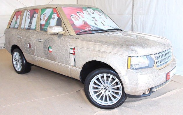 Range Rover Covered in Coins is so Money