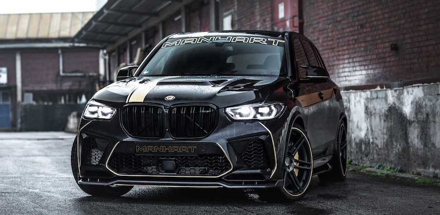 Manhart Goes For Gold With High-Power BMW X5 M Tuning