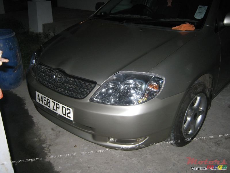 2002' Toyota Corolla NZE LX photo #1