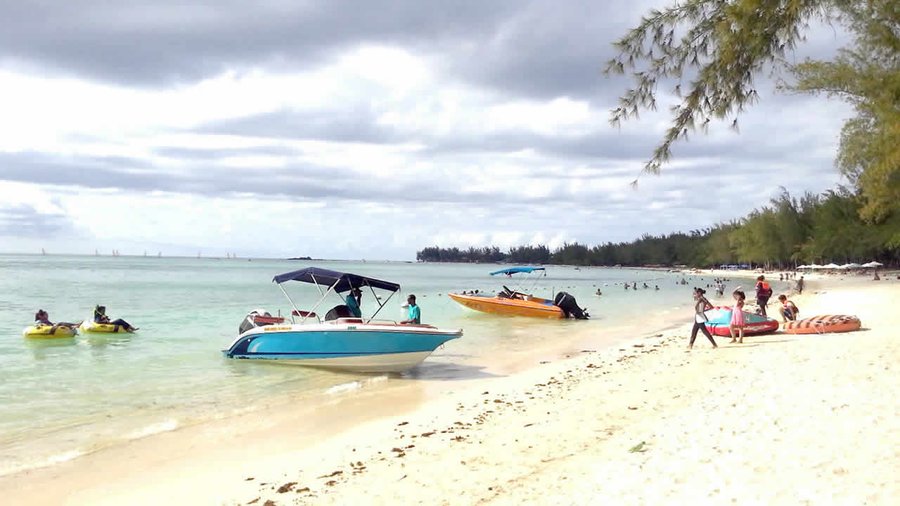 Mont-Choisy beach, Mauritius