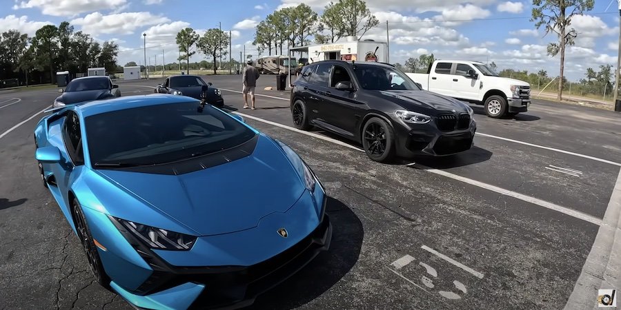 This Tuned X3 M Is as Quick as a Huracán in a Drag Race