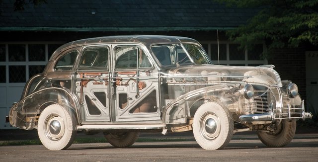 Transparent 1939 Pontiac hitting the auction block in July
