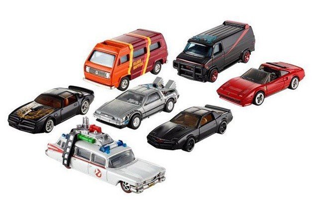 Hot Wheels Retro Entertainment Series Memorializes Your Favorite Hollywood Cars