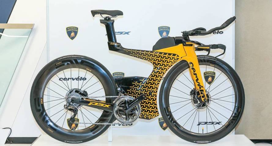 Lamborghini, Cervélo Partner On Aerodynamic Triathlon Bike