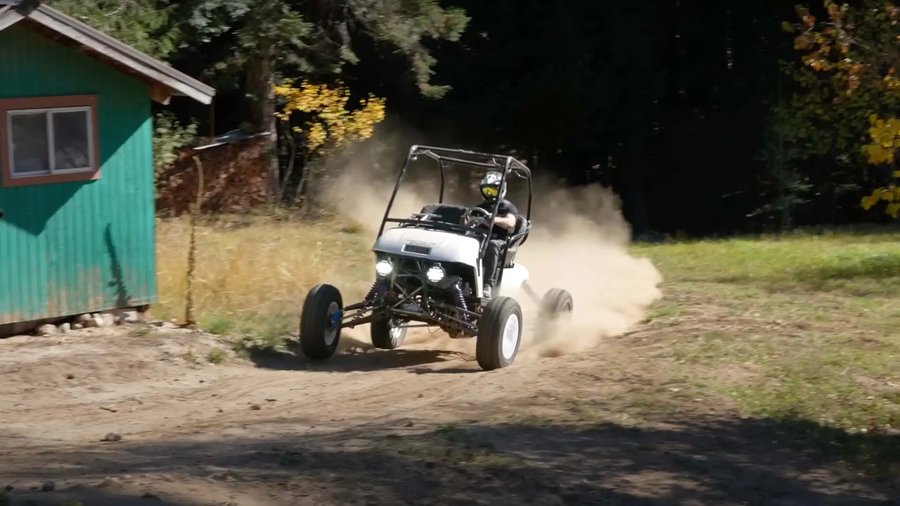 This Yamaha R1-Swapped Golf Cart Is the Perfect Way To Annoy Your Neighbors