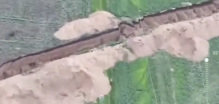 A Russian Soldier Tried Jumping a Ravine with a Motorcycle, It Didn't Go Well