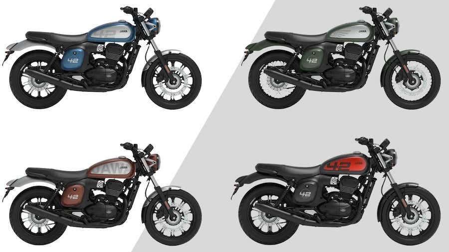 New Jawa 42 FJ Motorcycle Blends Cruiser, and Cafe Racer, Styling