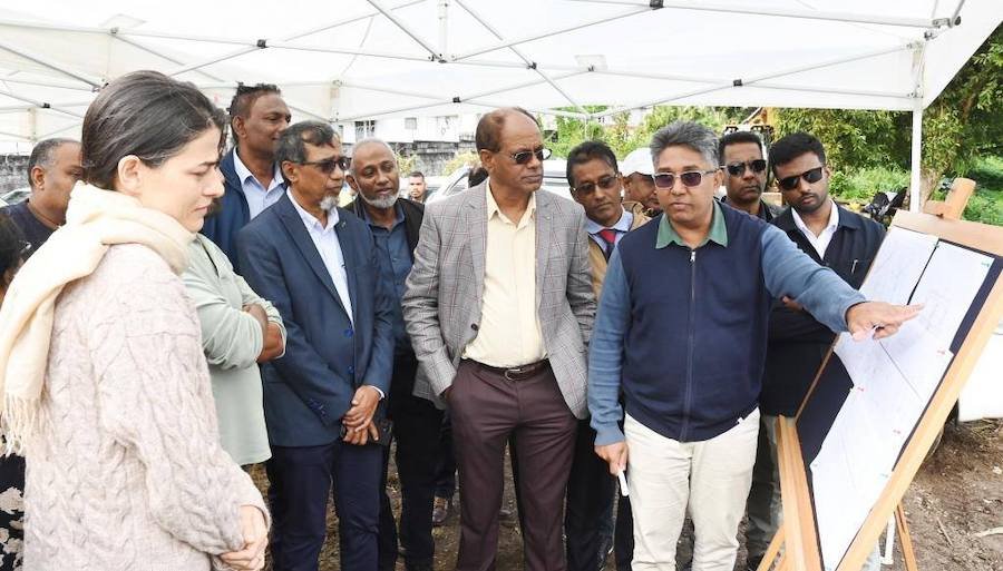 Vacoas – Route John-Kennedy B65 : Les travaux de reconstruction du pont Takamaka démarrent