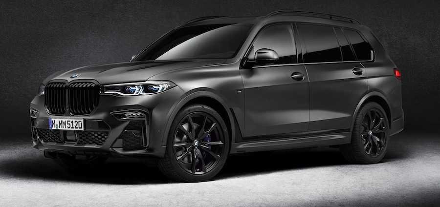 2021 BMW X7 Dark Shadow Edition Debuts Looking Shady AF