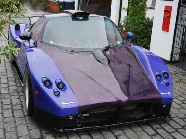 This Pagani Zonda Is a Replica Powered By An Audi V8 and Built From Scrap