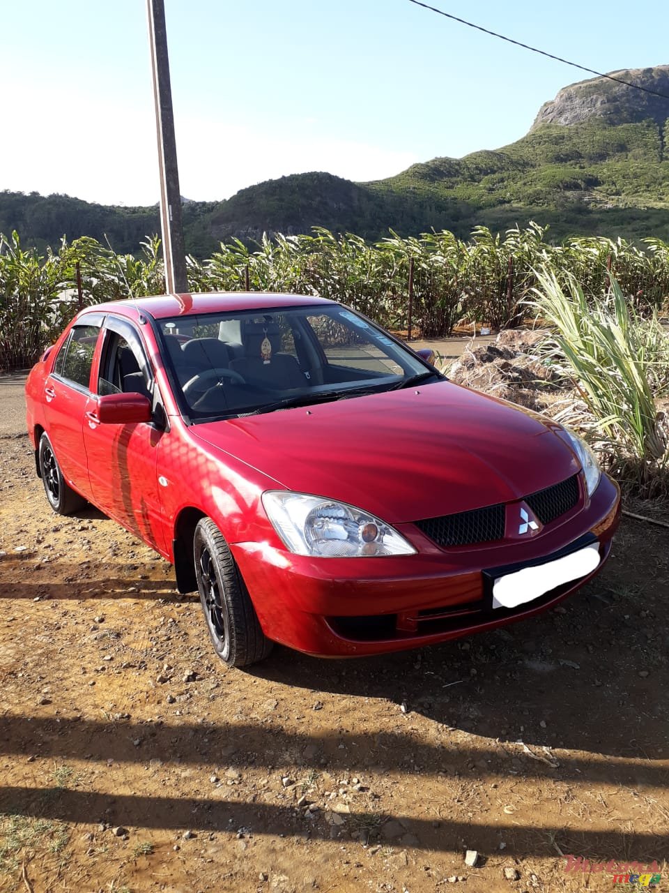2008' Mitsubishi Lancer Advan racing wheels photo #1