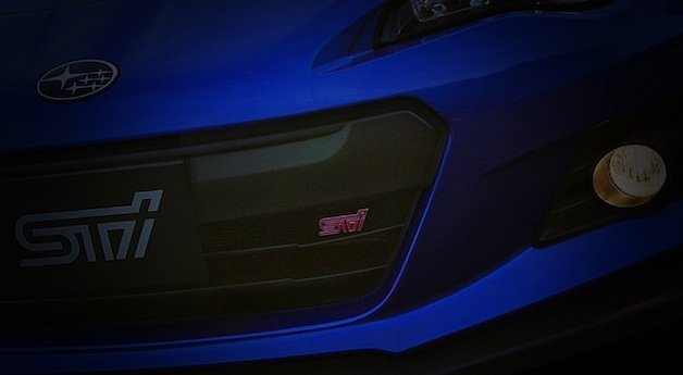 Subaru BRZ STI Teasers Added to Japanese Website