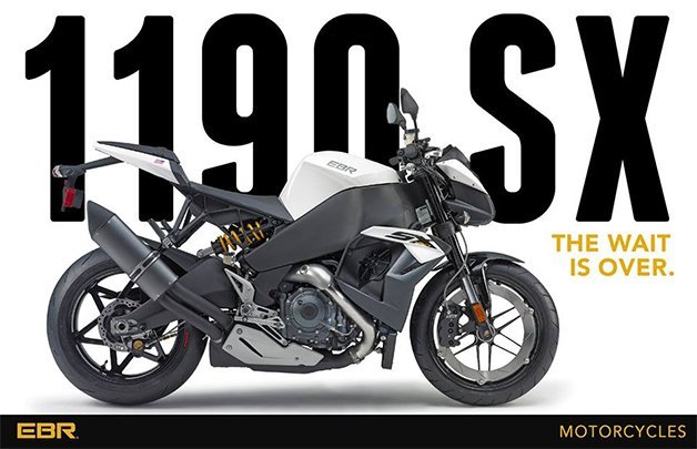EBR 1190 SX Officially Revealed in Production Guise