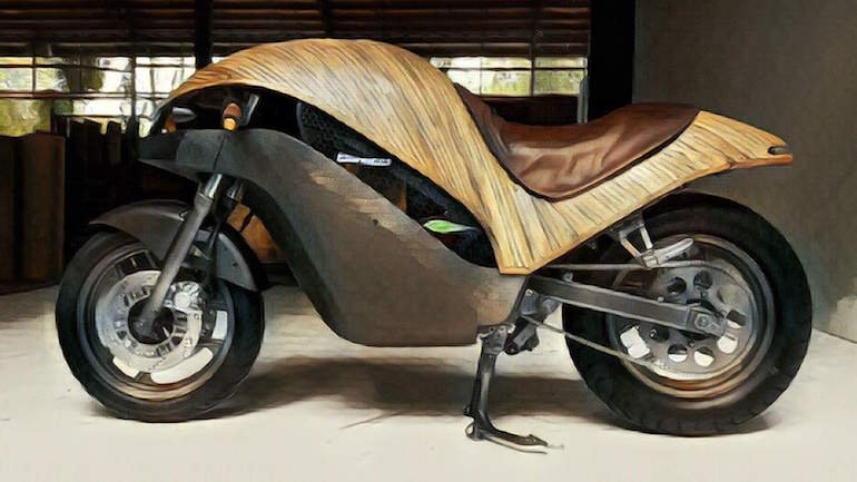 This Bamboo Electric Bike Ups the Ante On Green