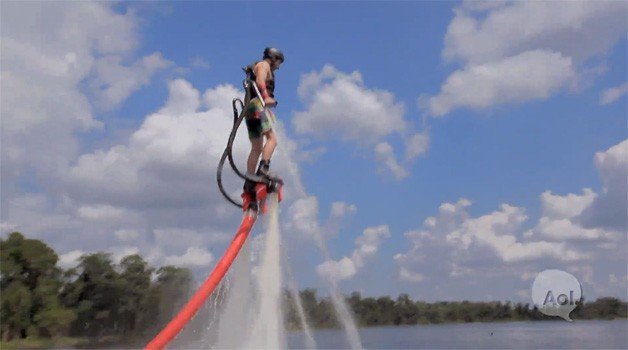 Translogic Tries Out Water-Jet-Powered Flyboard