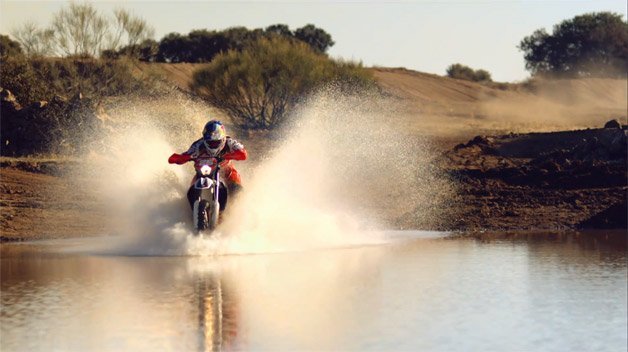 Learn How to Ride a Motorcycle on Water