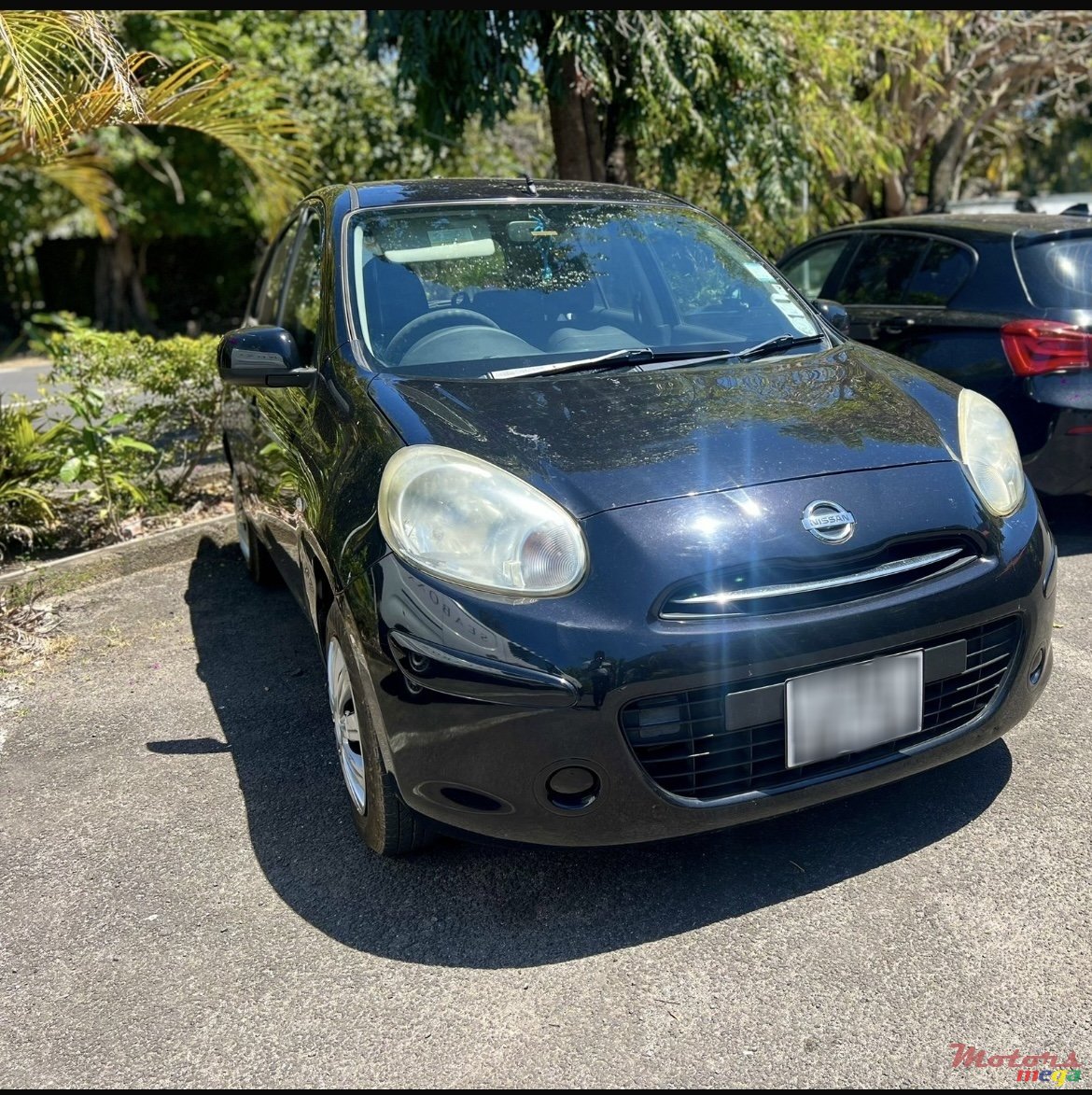 2013' Nissan March black photo #1