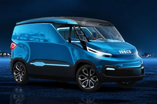 Iveco Shows Futuristic Hybrid Commercial Van Concept