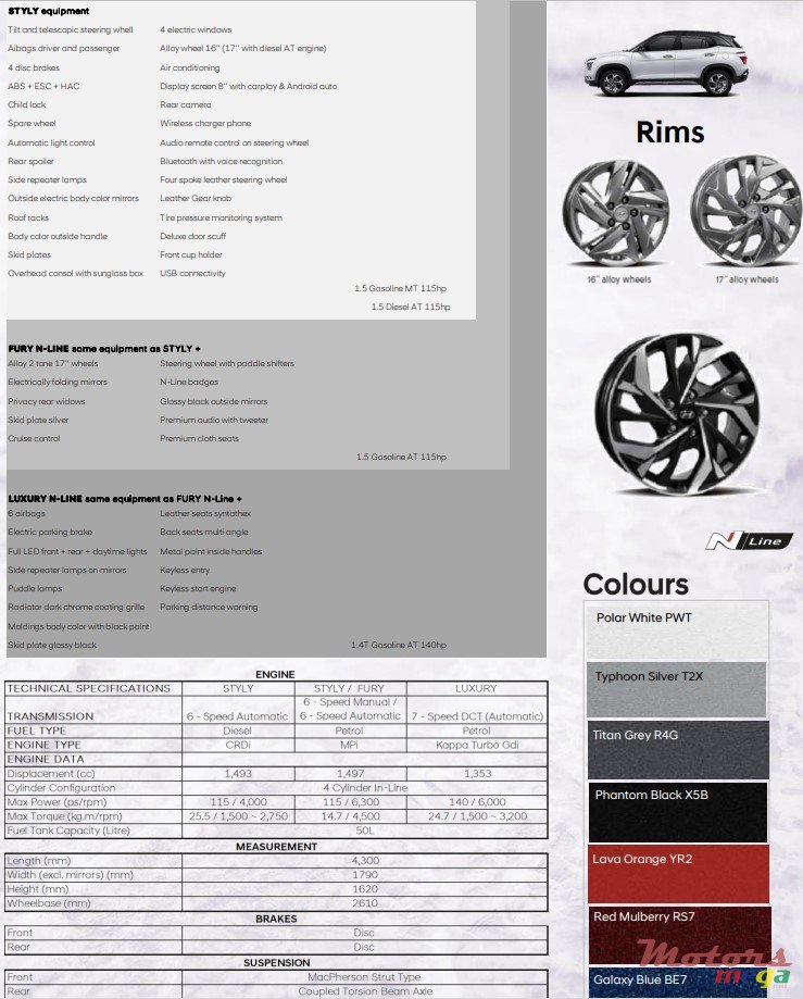 2021' Hyundai County Creta N-Line Luxury photo #6