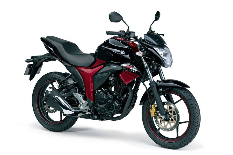 The Suzuki Gixxer in Japan gets fuel injection and a rear disc brake. The sales target is set at 720