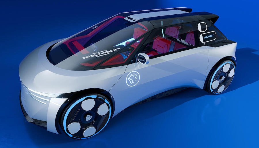 Radical Peugeot Polygon concept previews next 208