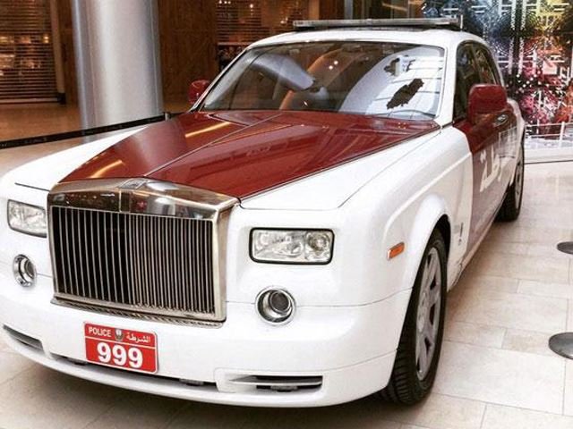 Dubai Police Piss Themselves as Abu Dhabi Police Force Adds Rolls-Royce Phantom to Patrol Fleet