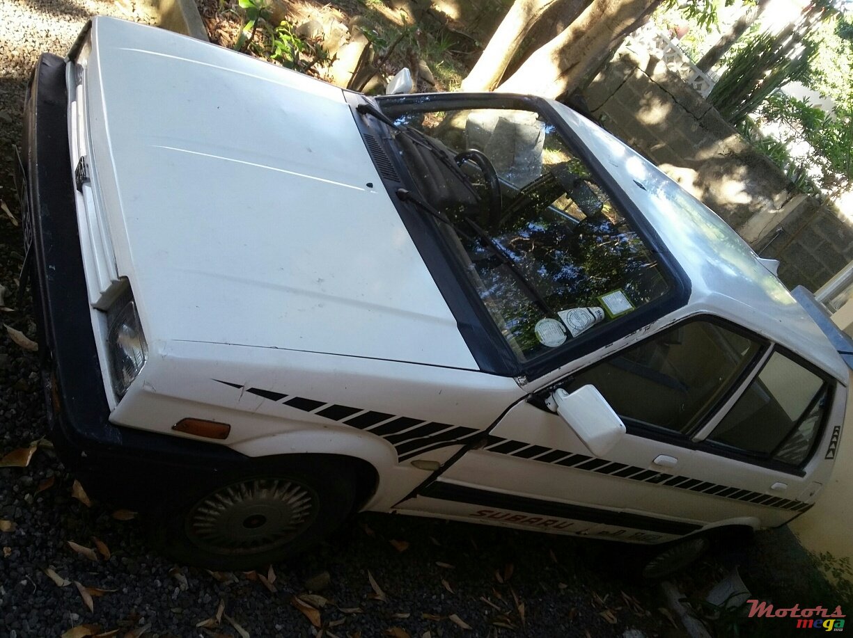 1989' Subaru Justy photo #1