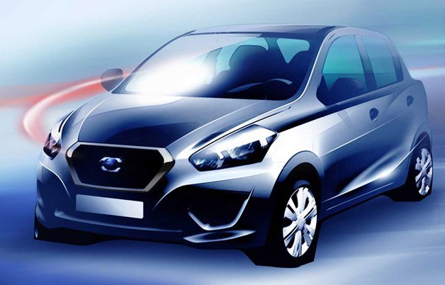 First new Datsun in Decade Sketched, Set for Indian Reveal