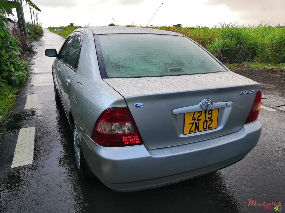 2002' Toyota Corolla Grade G photo #2