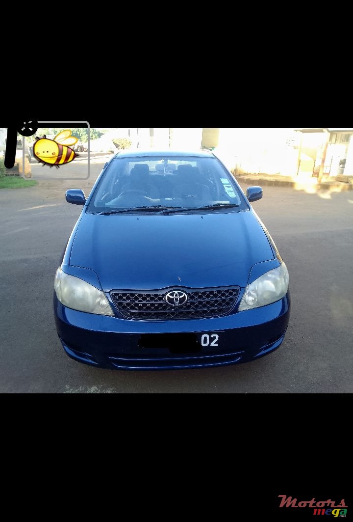 2002' Toyota Corolla NZE 121 photo #1